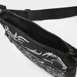 Sac Phone en Toile Noire