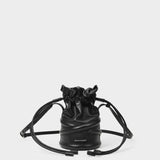 Sac Soft Curve en Cuir Noir