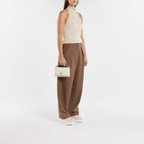 Sac Hobo Small Skull Ch - Alexander Mcqueen - Cuir - Soft Ivoire
