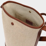 Sac Helene en Toile Marron