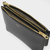 Sac Sarah en Cuir Noir