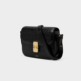 Sac à Bandoulière Grace Small - A.P.C. - Cuir - Noir