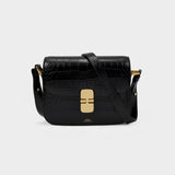 Sac à Bandoulière Grace Small - A.P.C. - Cuir - Noir