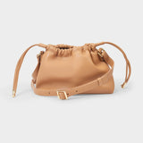 Sac Hobo Ninon Mini - A.P.C. - Synthétique - Caramel