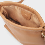 Sac Hobo Ninon Mini - A.P.C. - Synthétique - Caramel