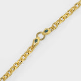 Collier Tao en Métal Doré