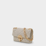 Sac Hobo Nano Moon - Vanessa Bruno - Cuir - Sable