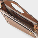 Sac À Main Ls Micro Pocket Ll6 - Burberry - Coton - Multi