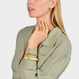 Bague Echo en Vermeil Doré