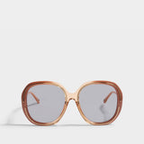 Lunettes de Soleil en Bio Injection Marron