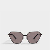 Lunettes de Soleil en Métal Noir