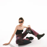 Lunettes de Soleil en Métal Noir