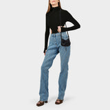 Sac Le Cagole Mini - Balenciaga - Cuir - Noir
