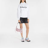 Sac Le Cagole Sho XS - Balenciaga - Cuir - Powder Pink