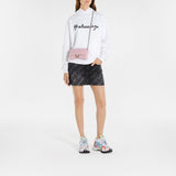 Wallet on chain Hourglass - Balenciaga - Cuir - Powder Pink