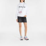 Wallet On Chain Cash Mini - Balenciaga - Cuir - Powder Pink