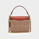 Sac À Bandoulière Cassie 19 - Coach - Toile - Tan Rust