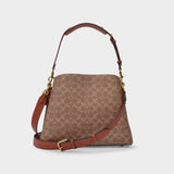 Sac Willow en Toile Marron