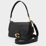 Sac Hobo Tabby Soft - Coach - Cuir - Noir