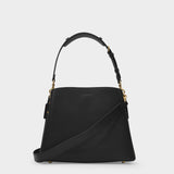 Sac Willow Shoulder - Coach - Cuir - Noir