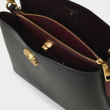 Sac Willow Shoulder - Coach - Cuir - Noir