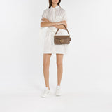 Sac Porté Épaule Tabby 26 - Coach - Cuir - Dark Stone