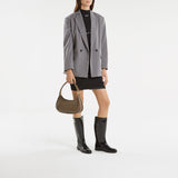 Sac Hobo Eve - Coach - Cuir - Dark Stone