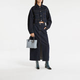 Cabas Willow Tote 24 - Coach - Cuir - Gris Bleu Multi