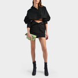 Bottines Bathy Grain en Cuir Bleu