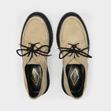 Derbies Type 175 en Cuir Blanc