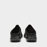 Mules Mono en Cuir Noir