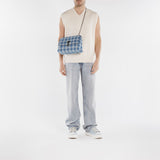 Sneakers Low Top Ami 1980 Snk - Ami Paris - Toile - Bleu Javel