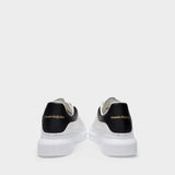 Sneakers Oversized - Alexander Mcqueen - Cuir - Blanc/Noir