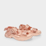 Sandales Tread en Toile Rose