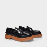 Mocassins en Cuir Noir