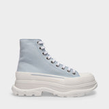 Sneakers Tread Slick en Toile Grise