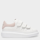 Sneakers Oversized - Alexander Mcqueen - Cuir - Blanc/Patchouli