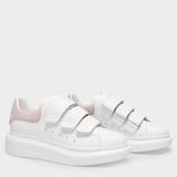 Sneakers Oversized - Alexander Mcqueen - Cuir - Blanc/Patchouli