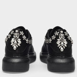 Sneakers Oversized Runway en Cuir Noir