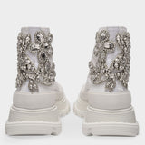 Baskets Tread Slick Low en Toile Blanche
