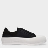 Sneakers Deck en Toile Noire
