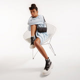 Baskets Tread Slick en Toile Blanche