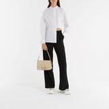 Bottines Tread Slick - Alexander Mcqueen - Cuir - Blanc/Jaune