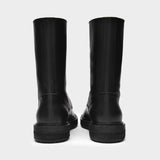 Bottines Willy A. en Cuir Noir