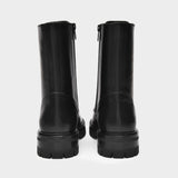 Bottines Alec en Cuir Noir