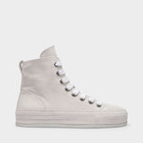 Sneakers Raven en Cuir Blanc