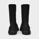 Bottines Willy A. en Cuir Noir