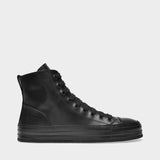 Sneakers Raven en Cuir Noir