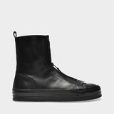 Sneakers Reyers en Cuir Noir