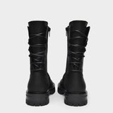 Bottines Louise en Cuir Noir